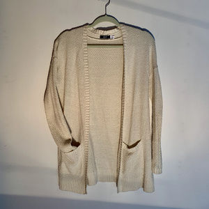 BDG Cream Cardigan Knit Sweater
